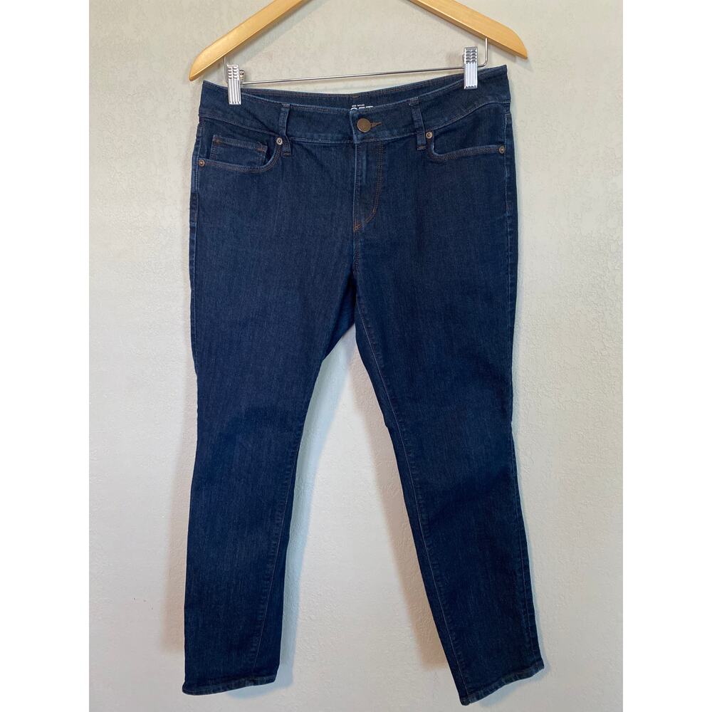 LOFT Curvy Skinny Dark Wash Jean SZ 30/10 P